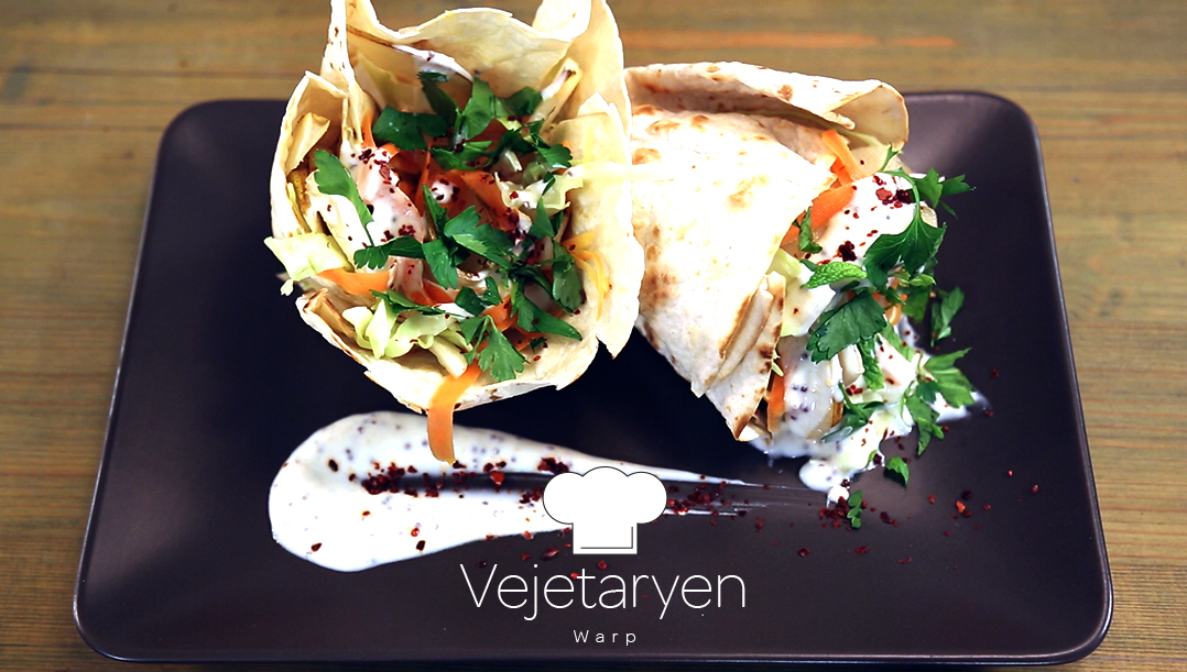 Vejetaryen Salata Wrap 44 Vejetaryen Wrap 1