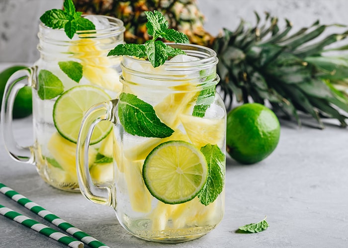 Alkolsüz Soğuk İçecek Tarifleri 50 ananas mojito min