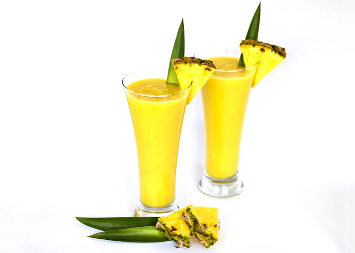 Ananaslı Smoothie 52 ananas smoothie 1