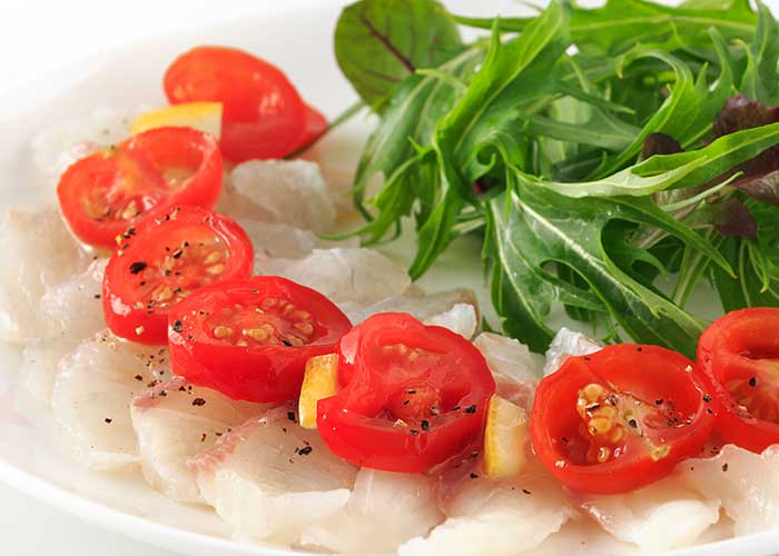O Bir Gurme Lezzet: Levrek Carpaccio 44 levrek carpaccio min