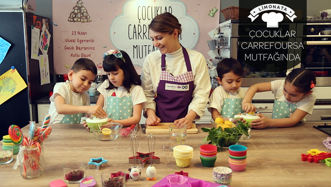 Çocukları CarrefourSA Mutfağında - Limonata 44 limonata BADGES 1