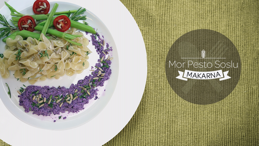Mor Pesto Soslu Makarna 46 mor pesto sos badges 2